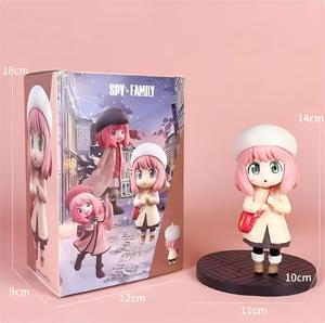 4 Estilos, Figuras de <span class=keywords><strong>Manga</strong></span> de 13 cm, Estatuas de SPY FAMILY, Detective Fashion, <span class=keywords><strong>Anya</strong></span> Forger, Juguetes Modelo, Figura de Anime de PVC - Product Image 6