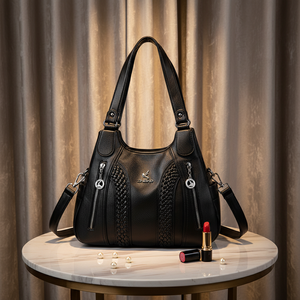 Bolsos <span class=keywords><strong>de</strong></span> Mano <span class=keywords><strong>de</strong></span> Lujo para <span class=keywords><strong>Mujer</strong></span> al por Mayor, Bolsos <span class=keywords><strong>de</strong></span> Mensajero Casuales <span class=keywords><strong>de</strong></span> Verano, Estilo Vintage, <span class=keywords><strong>de</strong></span> Gran Capacidad, <span class=keywords><strong>de</strong></span> Cuero, <span class=keywords><strong>de</strong></span> Marca <span class=keywords><strong>de</strong></span> Lujo - Product Image 1