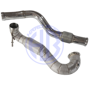 ท่อลดความร้อนท่อไอเสียสำหรับ Mercedes Benz W176 A45 AMG Cla45 AMG Gla45 AMG 2014-2016 - Product Image 3