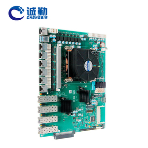 OEM 6Lan 4 * SFP 10G เมนบอร์ด1U ความปลอดภัยเครือข่าย2DDR4เซิร์ฟเวอร์ pfense Firewall motherboard กับ12th Gen LGA 1700 H610ชิปเซ็ต Q670 <span class=keywords><strong>H670</strong></span> - Product Image 5