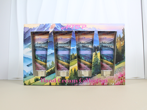 Colección <span class=keywords><strong>de</strong></span> <span class=keywords><strong>Crema</strong></span> <span class=keywords><strong>de</strong></span> <span class=keywords><strong>Manos</strong></span> Hidratante y Nutritiva <span class=keywords><strong>de</strong></span> Viaje - 4 Aromas (Eucalipto, Coco, Menta, Bayas) - Muestra Gratis - 2.7 FL OZ Cada Una - Product Image 3