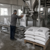 Lessive en poudre en vrac 25 kg avec service OEM ODM, certifiée SASO pour les importateurs du Moyen-Orient, MOQ flexible