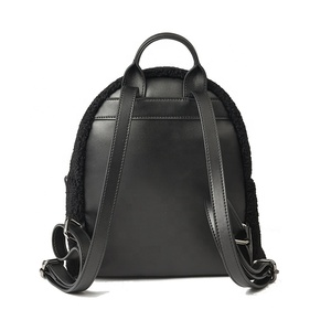 Agneau polaire dessin animé mignon <span class=keywords><strong>mode</strong></span> petit peu petite dame femmes fille sac à dos - Product Image 5