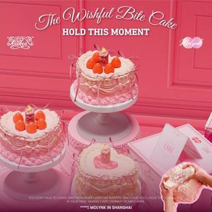 Super Soft Pinch Cake Shape Super Soft Slow <b>Rebound</b> Set Gift Box Happy Birthday Trendy Play Wet Soft Cake Squeeze Toy - Product Image 2