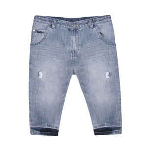 Shorts en jean pour hommes de haute qualité en gros, shorts en jean pour hommes confortables de haute qualité, fabrication au Pakistan, contraste de couleurs 2026 - Product Image 1