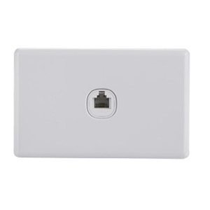 <span class=keywords><strong>Prise</strong></span> murale pour signal de données, <span class=keywords><strong>antenne</strong></span> <span class=keywords><strong>satellite</strong></span>, <span class=keywords><strong>prise</strong></span> <span class=keywords><strong>TV</strong></span>, type F, SLIMLINE, 16A, 250V, mise à la terre standard - Product Image 3
