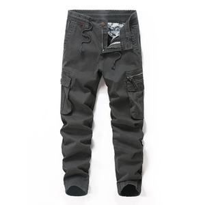 Pantalones <span class=keywords><strong>Cargo</strong></span> BAWANGCHENG 2026 de Alta Calidad para Hombre, de Algodón, con Bolsillos en la Pantorrilla, Ecológicos, Casuales, Estilo Urbano - Product Image 3