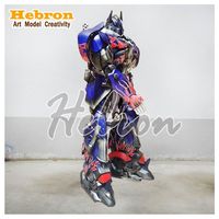 Kostum Cosplay Robot LED Kuning Dewasa Hebron Hot Sale dengan Setelan Celana Trench Tinggi 2,5 M Maskot LED untuk Pesta Halloween