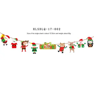 <span class=keywords><strong>2025</strong></span> <span class=keywords><strong>New</strong></span> treo biểu ngữ Vòng Hoa đồ trang trí giấy giáng sinh trang trí cho Đảng & mẫu giáo cảnh thiết lập - Product Image 4