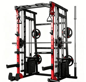 Máquina Smith Multifuncional Moderna para Gimnasio en Casa, Equipo de Ejercicio Integrado para Entrenamiento en Casa SP-DZ007 Multifuncionalidad - Product Image 3