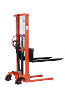 Transpalette manuel Noelift à deux étages, à essence, à fourche réglable, capacité de 500 à 2000 kg, levage de 1600 à 3000 mm, vente chaude