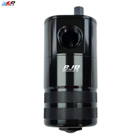 BJR Auto Parts Aluminum Single Fuel Catch Can for Car Surge Oil Tank with AN10 Thread Female Connection