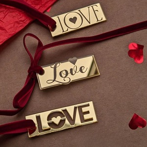 Decoración de Pastel Acrílica con Miel y Dulzura, Etiquetas de Amor para San Valentín, Cumpleaños, Festival Qixi, Adorno para Pastel - Product Image 1