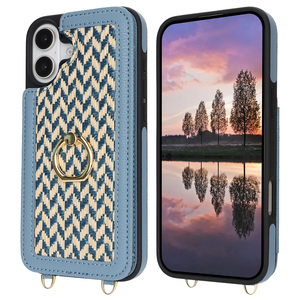 <span class=keywords><strong>Fundas</strong></span> nuevas bonitas de cuero PU de lujo <span class=keywords><strong>para</strong></span> <span class=keywords><strong>iPhone</strong></span> 16 15 14 13 12 11 Pro Max <span class=keywords><strong>fundas</strong></span> con cordón y tarjetero <span class=keywords><strong>para</strong></span> niñas y mujeres - Product Image 2