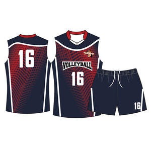 Maillot de volley-ball personnalisé pour adultes, femmes et hommes, 100% polyester, respirant, anti-rides, séchage rapide, service <span class=keywords><strong>OEM</strong></span>, tailles personnalisées - Product Image 1