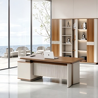 Meubles de bureau de direction de luxe, table de travail moderne pour manager, bureau de direction, bureau de patron