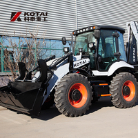 KOTAI KDE105 diesel 4x4 Loader Mesin Euro V Excavator Loader 2.5-ton