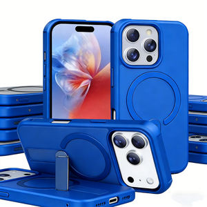 <span class=keywords><strong>Coque</strong></span> de téléphone magnétique mate personnalisée à succès pour 17/16, design luxueux, motif rayé, support - Product Image 6