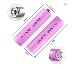 3.7V 2200mAhリチウムイオン電池電動自転車用携帯電話 & ラップトップ円筒形リチウム電池モデル18650在庫あり - Product Image 2