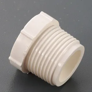 Factory produced customizable sizes reducing bushing mip*fip plastic fittings pipe pvc