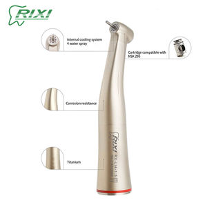 Hot 1:5 Turbine Push Button Pieza de mano <span class=keywords><strong>dental</strong></span> de alta velocidad <span class=keywords><strong>Dental</strong></span> <span class=keywords><strong>Led</strong></span> Acoplamiento rápido Pieza de mano de fibra óptica - Product Image 3
