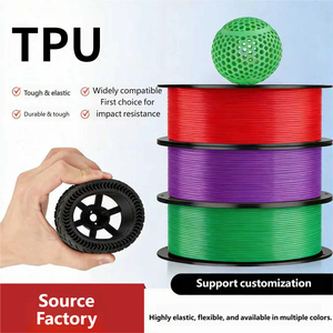 TPU95A 1 กก. 1.75 มม. ยืดหยุ่นได้ ทนต่อแรงกระแทก ทนต่อการสึกหรอ ความยืดหยุ่นสูง ไม่เกิดการเสียรูป ไม่บิดงอ - Product Image 4