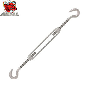 Nhà máy ambull tùy chỉnh chất lượng cao gian lận phần cứng vít thép carbon nặng 3/8 nặng turnbuckle cho gian lận - Product Image 3