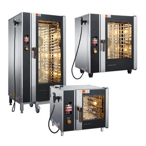 Horno de Convección <span class=keywords><strong>y</strong></span> Vapor para Panadería, Equipo de Cocina Comercial con Certificación CE OEM, 220V 380V, 6 Bandejas para Hornear - Product Image 5