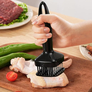 Attendrisseur de viande automatique professionnel à 24 aiguilles en acier inoxydable, marteau à pointe carrée - Product Image 1