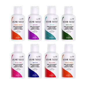 Tinta Semipermanente per Capelli 8 Colori Brillanti Vegana Cruelty-Free <span class=keywords><strong>Senza</strong></span> <span class=keywords><strong>Ammoniaca</strong></span> <span class=keywords><strong>Senza</strong></span> Perossido Private Label - Product Image 1