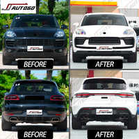 Vente chaude usine : Kits carrosserie pour Porsche Macan 14-18 2.0T 3.0T S 3.6T Turbo GTS, ensemble de pare-chocs pour mise à niveau 2022 2023 2024 2025 2026
