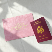 Invitations de mariage en gros : Passeports et cartes d'embarquement personnalisés avec impression photo – Livret invitation mariage destination