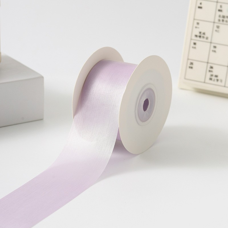 Ruban de soie 4 cm [violet clair 1 yard] (100 yards/rouleau)
