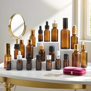 Bán buôn Chai Thủy Tinh Nhỏ GiọT <span class=keywords><strong>30ml</strong></span> 50ml 100ml Tinh dầu chai 1oz Chai nhỏ giọt với hộp tùy chỉnh - Product Image 4