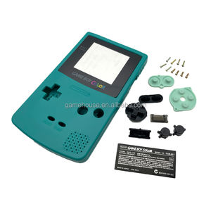 Nuovo colore Gameboy per Console <span class=keywords><strong>Nintendo</strong></span> accessorio custodia custodia protettiva con kit di bottoni ed etichette adesive - Product Image 6