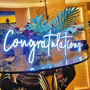 Enseigne néon LED personnalisée de bonne qualité, étanche, pour décorations de fête d'<span class=keywords><strong>anniversaire</strong></span>, de bar, pour entreprises, bureaux, parcs - Product Image 5