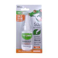 50g Lem Akrilik Merah Net Red Oil Glue, Pengelasan Cepat, Grosir E-commerce, Agen Pengelasan Kecepatan Tinggi untuk Pekerjaan Kayu, Kemasan, Tidak Berbunyi Ketika Digoyang