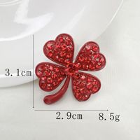 2025 nouveau Design plein diamant trèfle à quatre feuilles alliage perles strass cristal breloques pour étui de téléphone portable indésirable