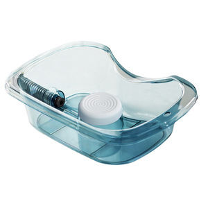 نوع الاستلقاء المسطح المنزلي الشامبو المنزلي قطعة أثرية للنساء الحوامل المسنين رعاية الأم على شكل القمر للمرضى - Product Image 1