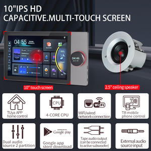 Sistema de Música Ambiental Inteligente Tuya para el Hogar, Altavoz de Techo, Control Inteligente por Pantalla, Amplificador de Pared, Subwoofer Activo - Product Image 2