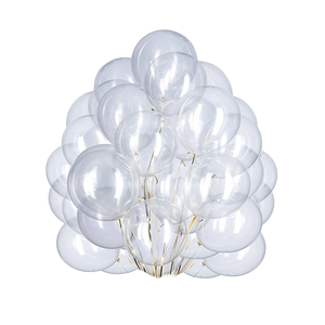 12 Inch Dik Transparant Helder Latex Helium Ballonnen Bruiloft Decoratie Verjaardagsfeest - Product Image 2