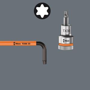 WERA - 05024473001 TORX®Clé L longue multicolore avec fonction de maintien-EAN 4013288194169 ALLEN KEYS TORX KEYS - Product Image 5