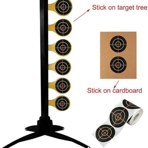 Bullseye Paper Target Stickers 3 Inch Adhesive <b>Shooting</b> Practice Targets - Product Image 3
