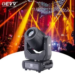 Giai đoạn di chuyển ánh sáng 200W Zoom chùm tại chỗ di chuyển đầu 7 màu sắc + trắng gobo hiệu ứng câu lạc bộ đêm DJ thiết bị - Product Image 1