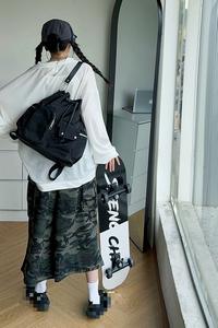 <span class=keywords><strong>Pantaloni</strong></span> mimetici corti lavati da ragazza alla moda Hip Hop estivo - Product Image 6