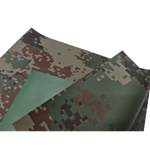 Atmungsaktives, flammhemmendes, UV-beständiges, wasserabweisendes, antibakterielles, mit Camouflage-Muster bedrucktes, strapazierfähiges PVC-beschichtetes <span class=keywords><strong>Polyester</strong></span> für den Außenbereich - Product Image 4
