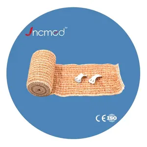 Cina medicale colore della pelle bianco Spandex crêpe bendaggio elastico con CE ISO