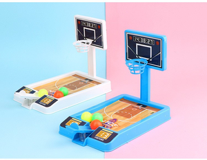 لعبة كرة السلة الخشبية المصغرة للأطفال، ألعاب تفاعلية داخلية وخارجية، ألعاب تعليمية يدوية للمكتب وهدايا تعليمية - Product Image 6