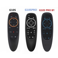 G10S Pro BT Air Mouse con Control por Voz y Sensor de Giro, Control Remoto Inteligente Inalámbrico de 2.4GHz para X96 H96 MAX Android TV Box