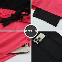 Shorts de course 2-en-1 de haute qualité pour hommes avec poche téléphone, séchage rapide, doublure de compression, shorts de sport pour l'entraînement, vente en gros